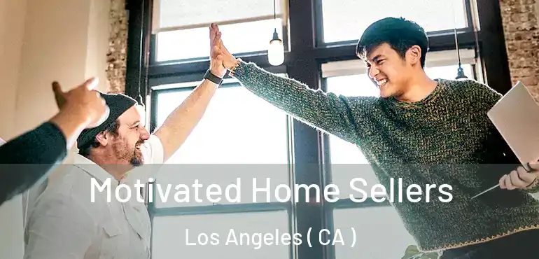  Motivated Home Sellers Los Angeles ( CA )