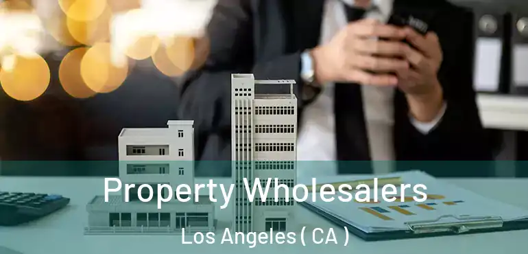  Property Wholesalers Los Angeles ( CA )