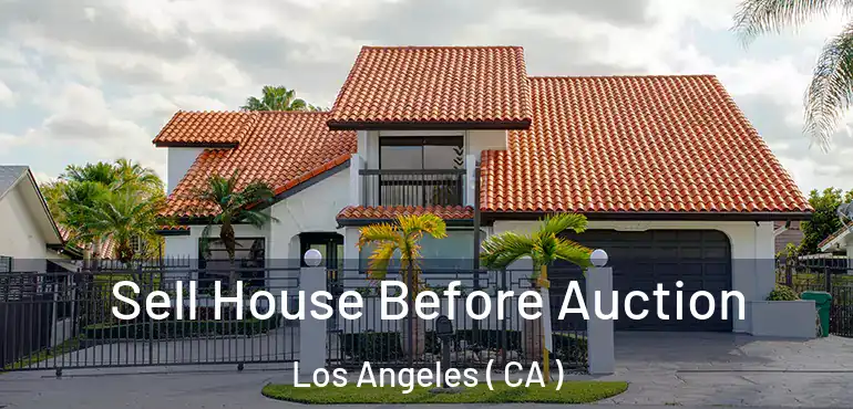  Sell House Before Auction Los Angeles ( CA )