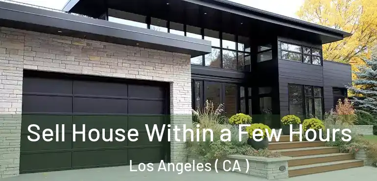  Sell House Within a Few Hours Los Angeles ( CA )